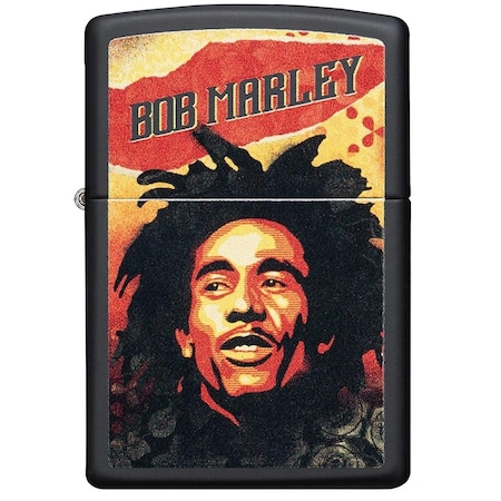 Zippo 2023 Zippo Bob Marley, Black Matte, Color Image ZIP-49154